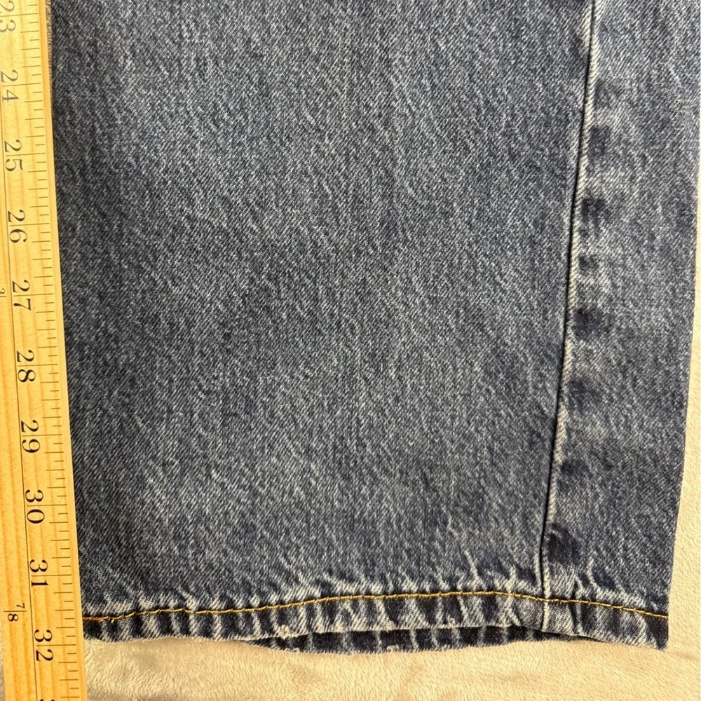 Levis 565 Loose Fit Mens Jeans 38x32 Blue Medium Wash Wide Leg Denim Pants